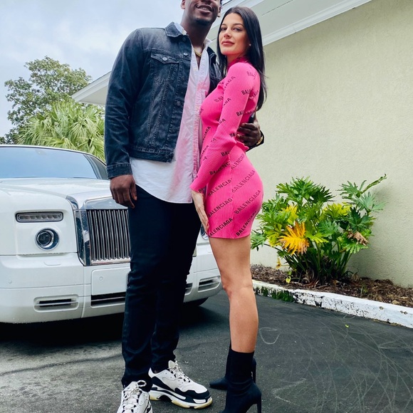 Balenciaga Long Sleeve Mini Pink Dress! - Picture 3 of 3